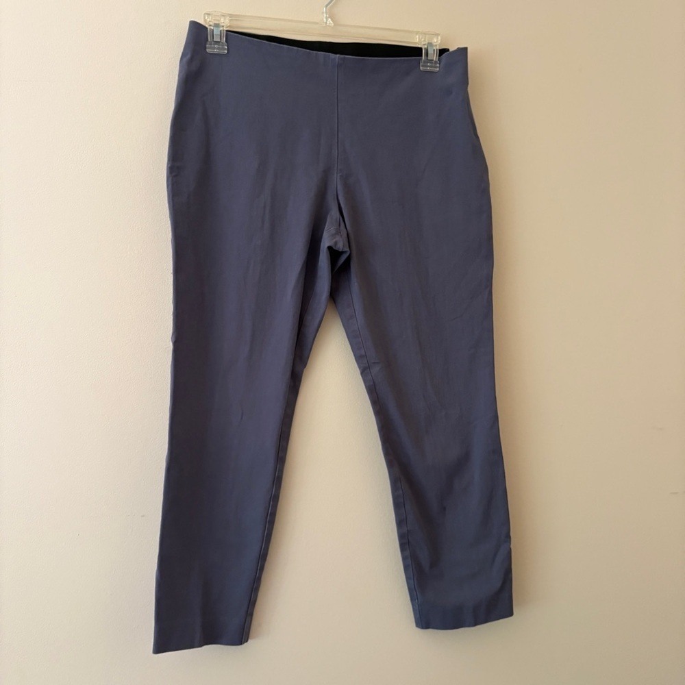 A New Day Slate Blue Pull On Tapered Ankle Pants Women’s Size 12
